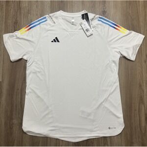 Adidas‎ TIRO PRO Heat Dry Jersey Soccer White Men Size XL
